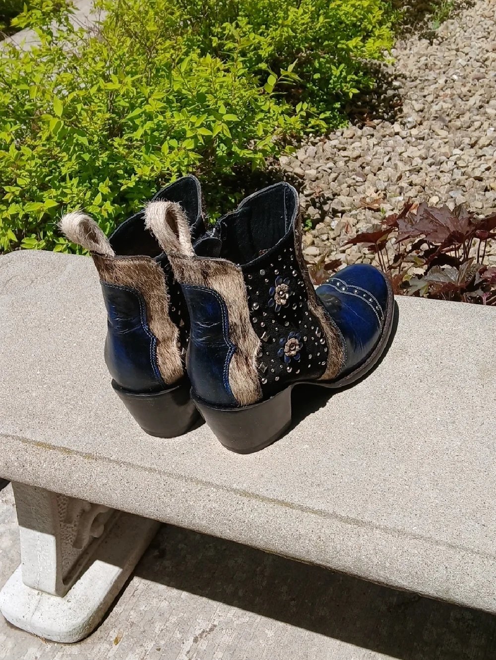 Old Gringo Zip Up Boot Sz 9B